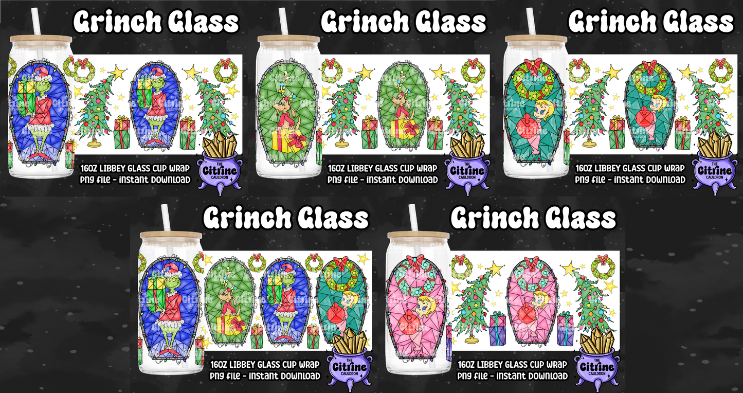 Mean Glass - PNG Wrap for Libbey 16oz Glass Can