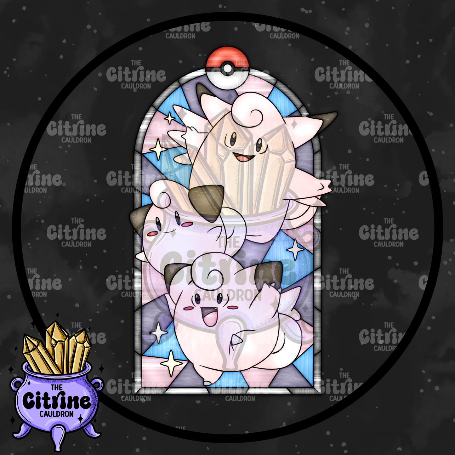 Poke Glass Volume 2 - Sublimation PNG