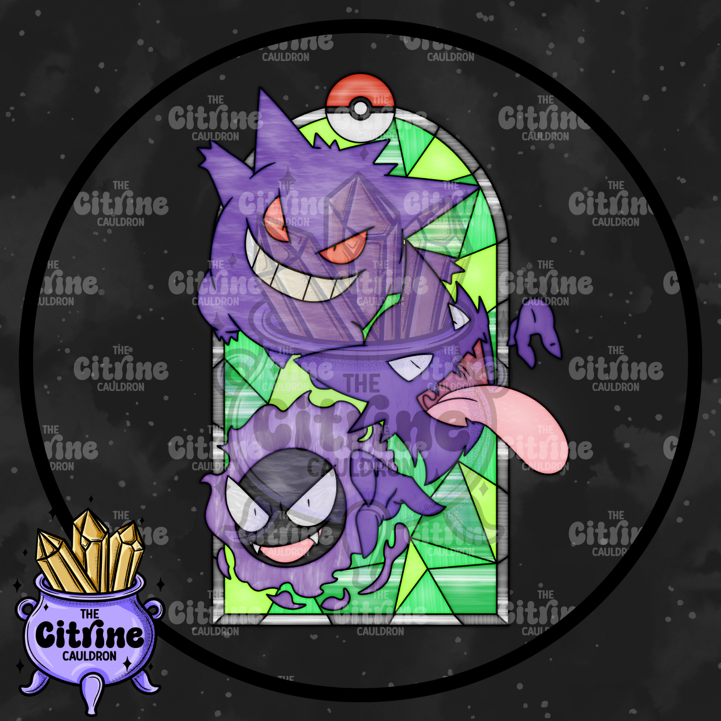 Poke Glass Volume 2 - Sublimation PNG