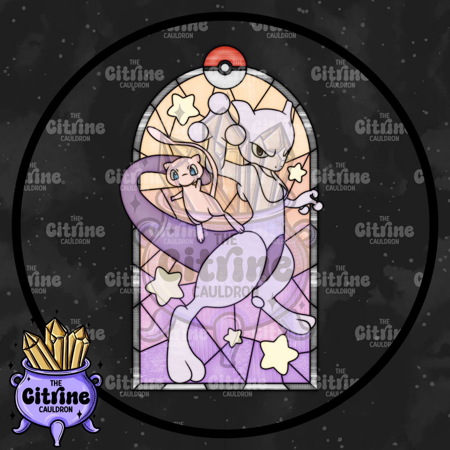 Poke Glass Volume 2 - Sublimation PNG