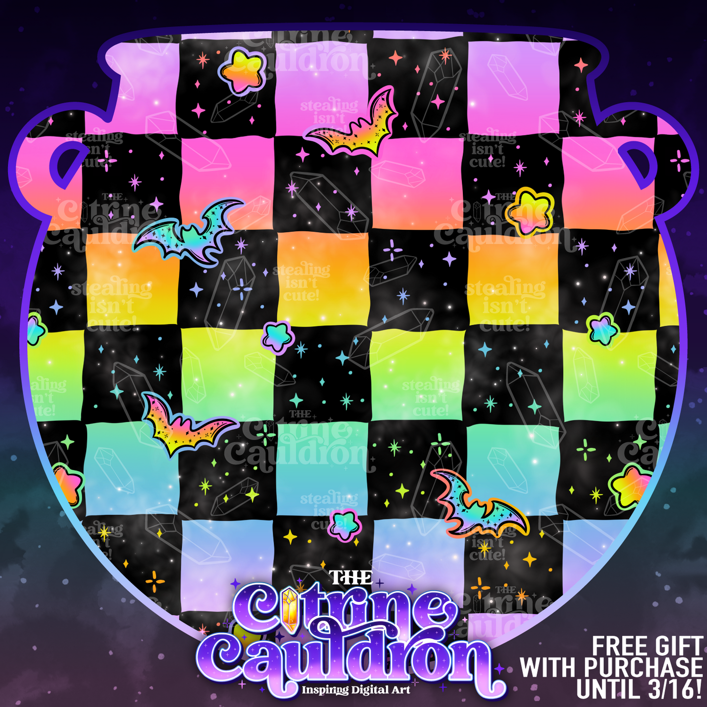 Batty For Summer - Sublimation PNG