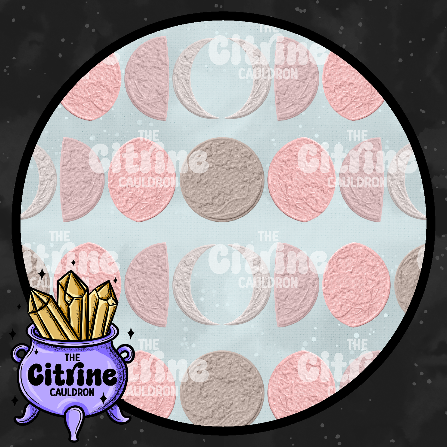 Moon Patches - Seamless
