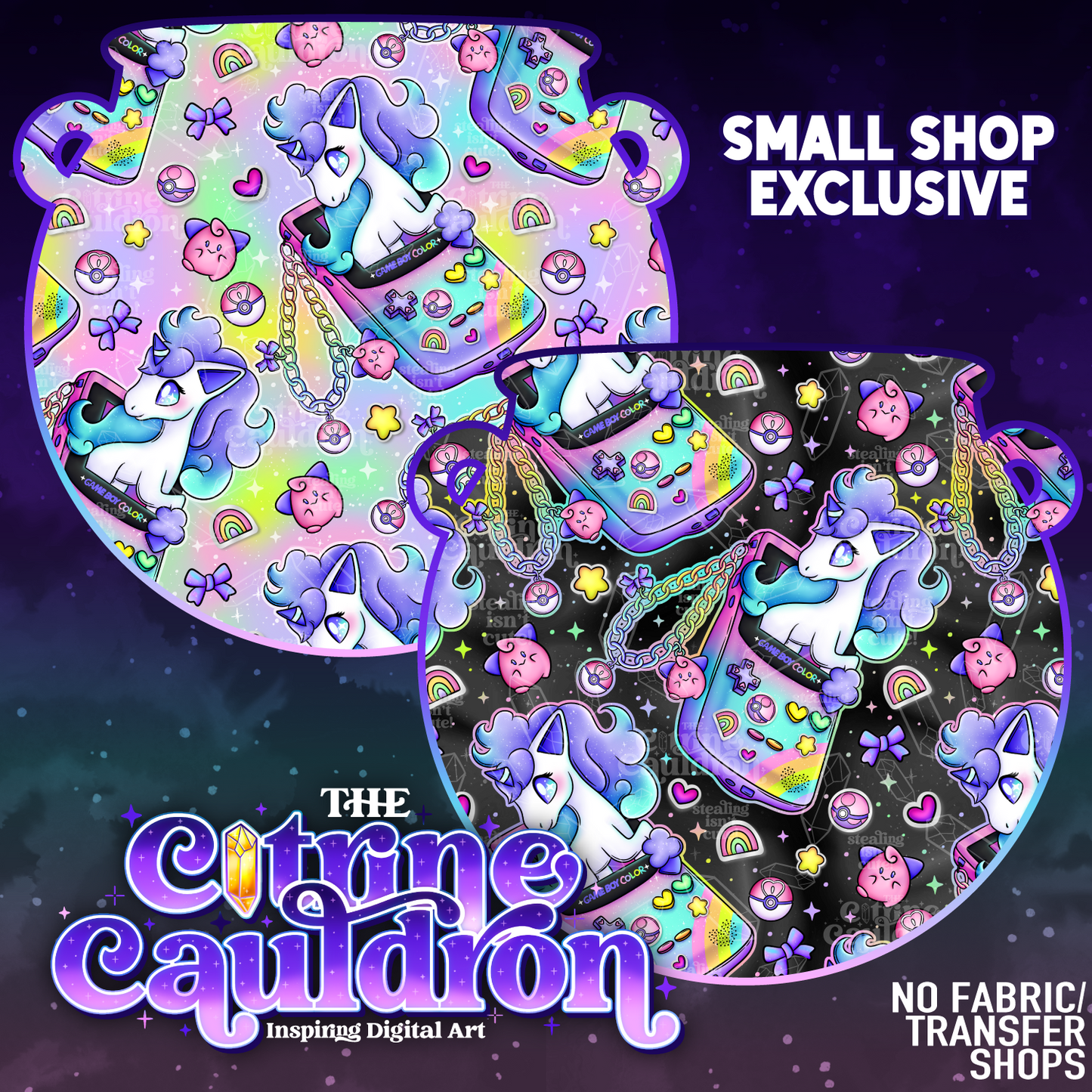 Game Pony - Seamless - SMALL SHOP
