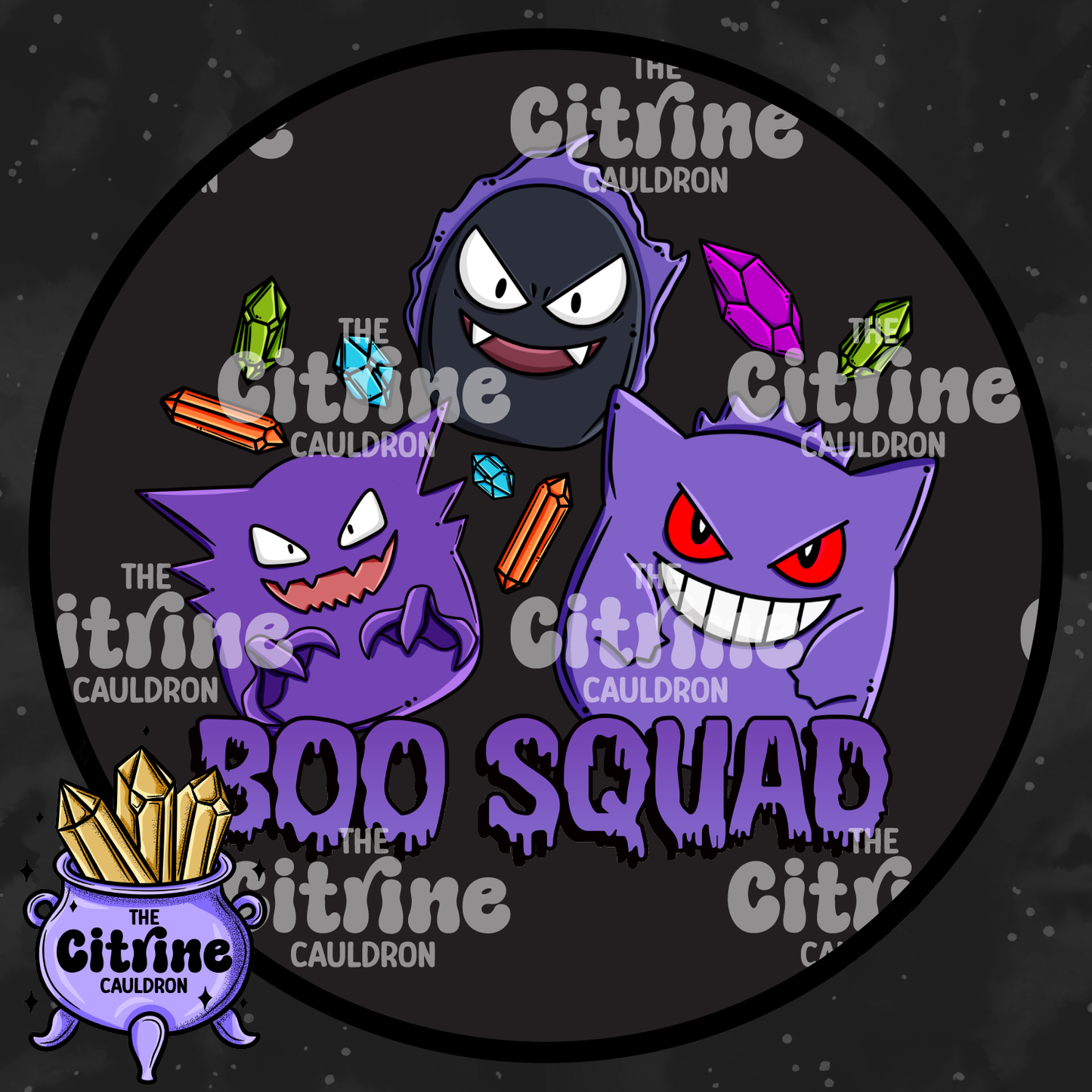 Hauntsquish - Sublimation PNG