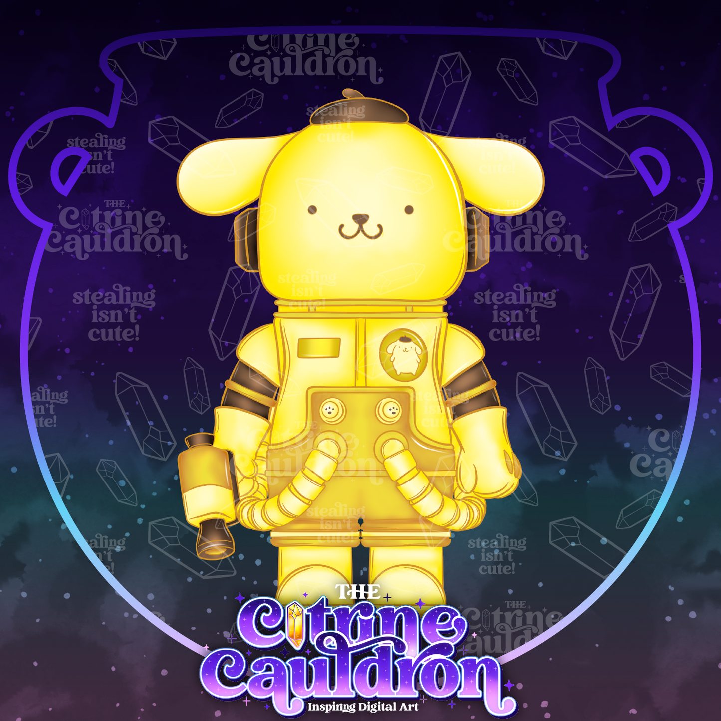Space Kitty - Sublimation PNG