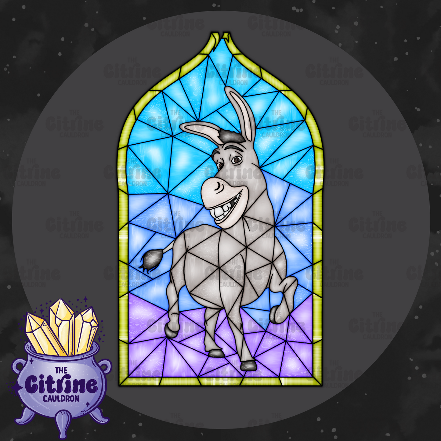 Ogre Glass - Sublimation PNG