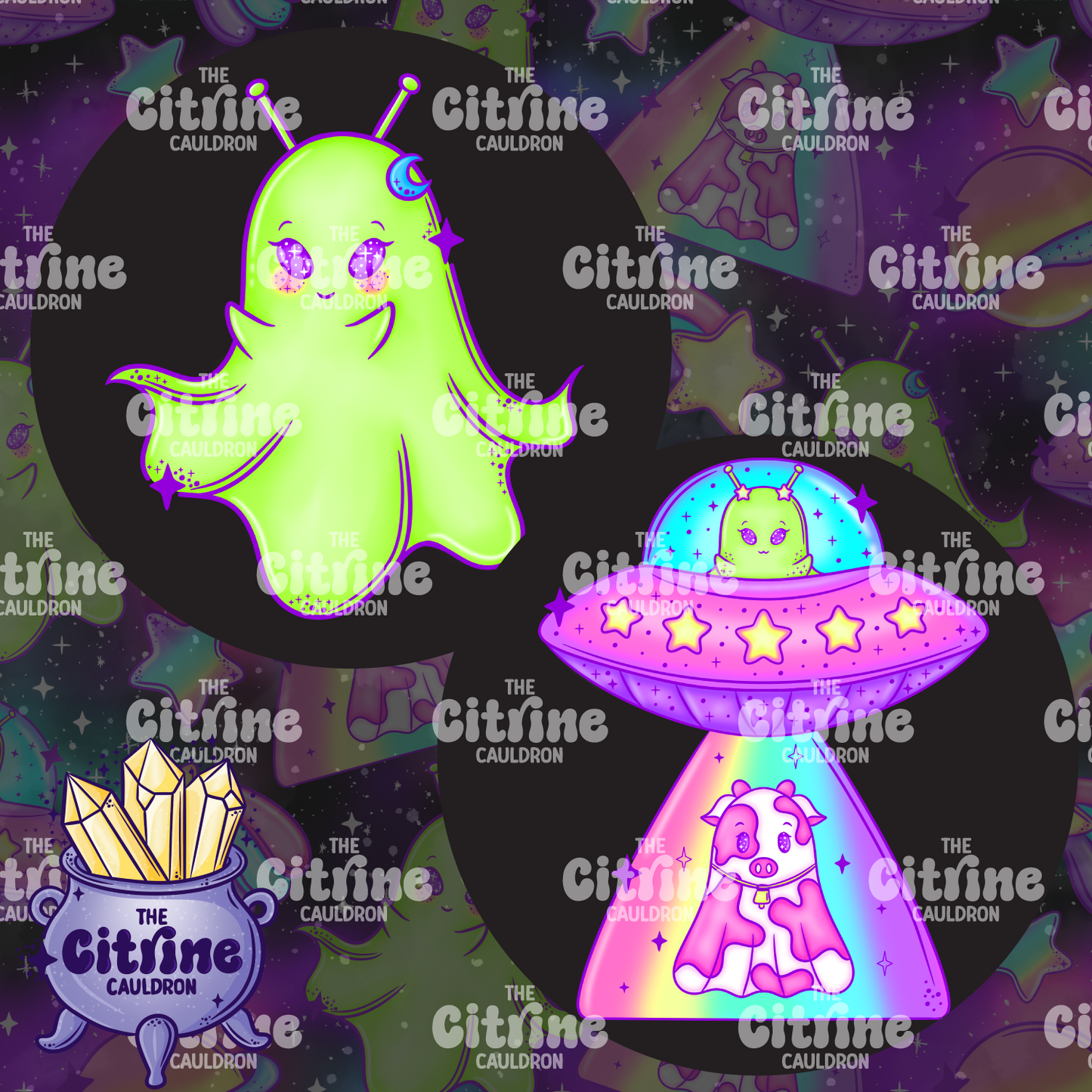 BOOliens - Sublimation PNG
