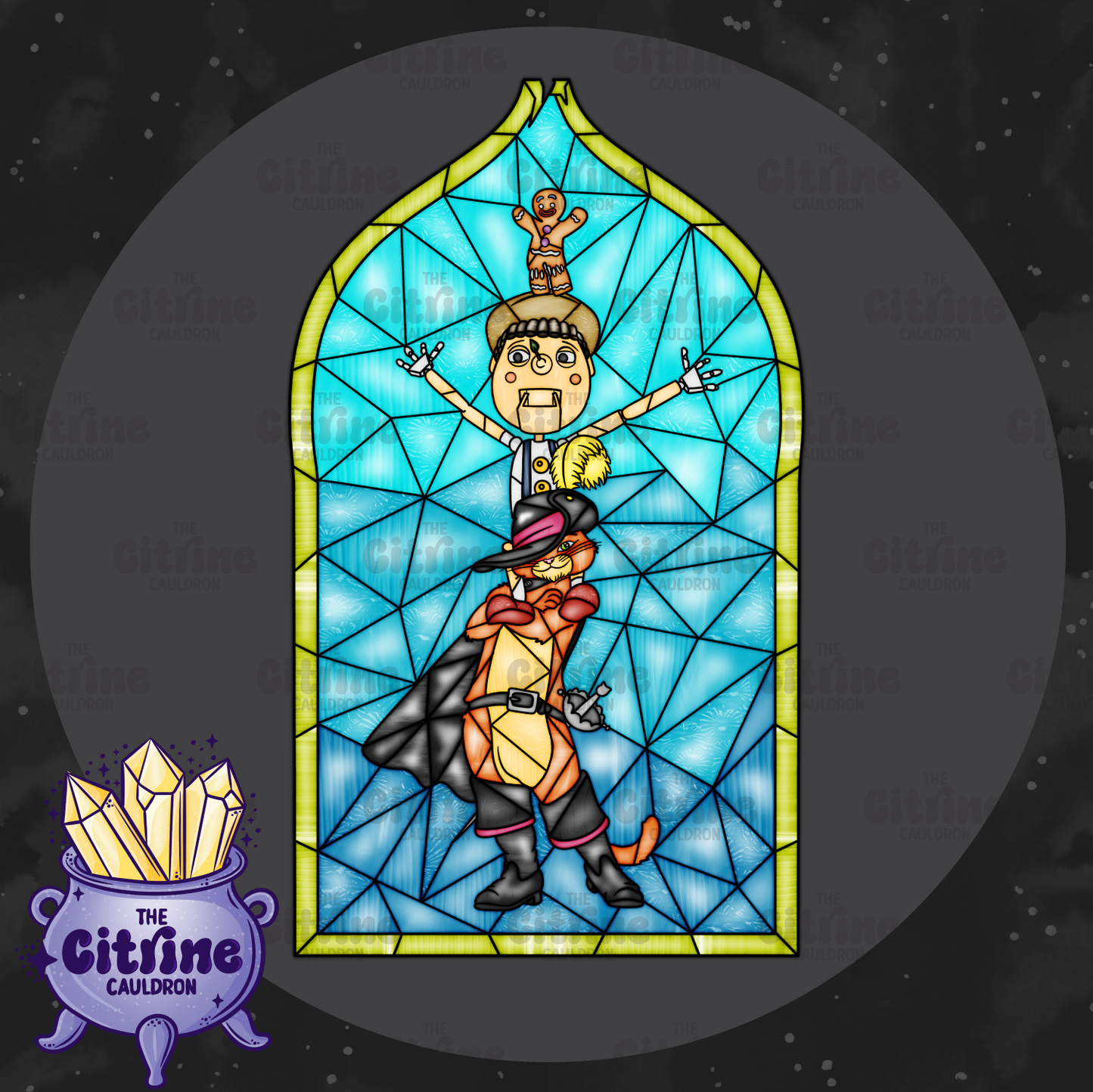 Ogre Glass - Sublimation PNG