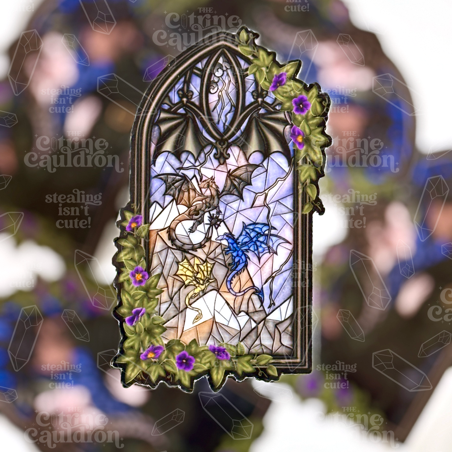 Dragon Glass Dragons - Sticker