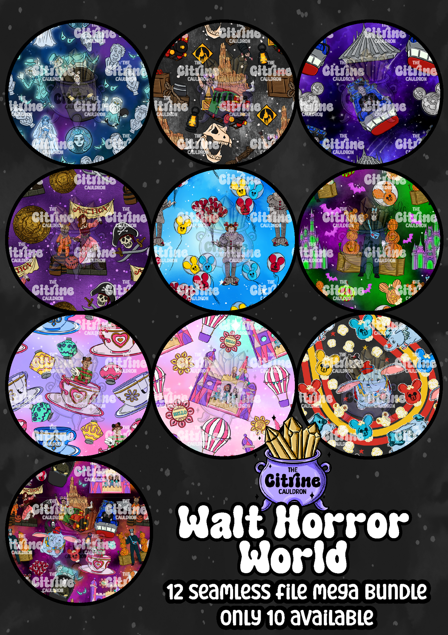 Walt Horror World - Seamless
