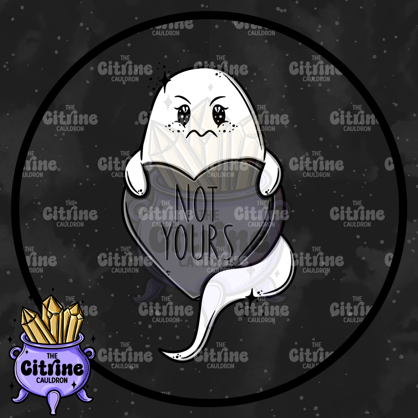 Anti Love Ghosties Neutral - Sublimation PNG