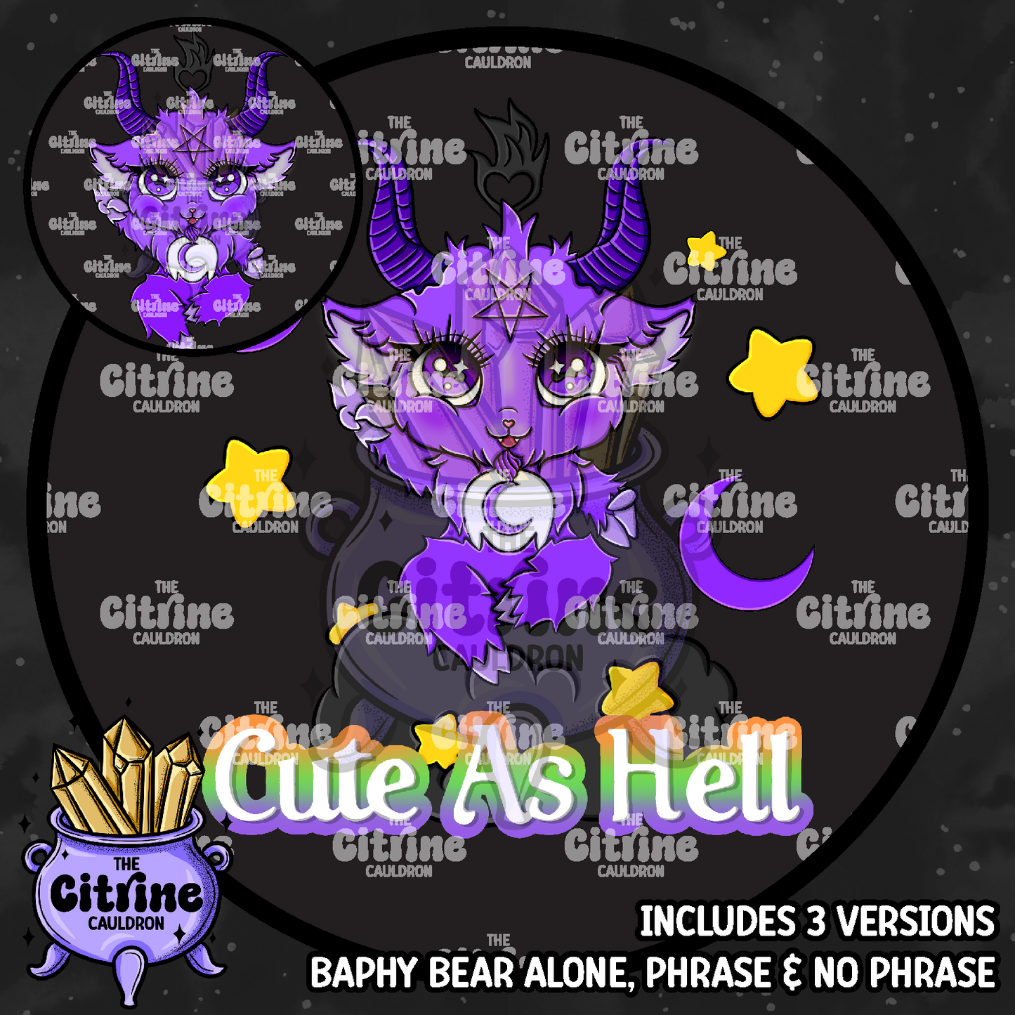 Baphy Bears Hallow - Sublimation PNG