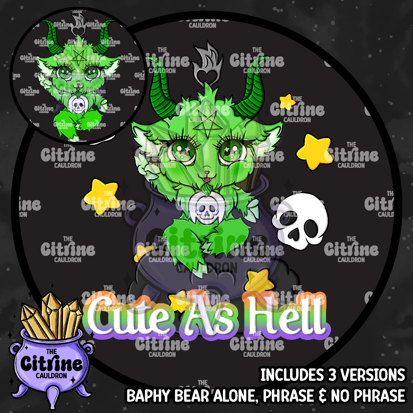 Baphy Bears Hallow - Sublimation PNG