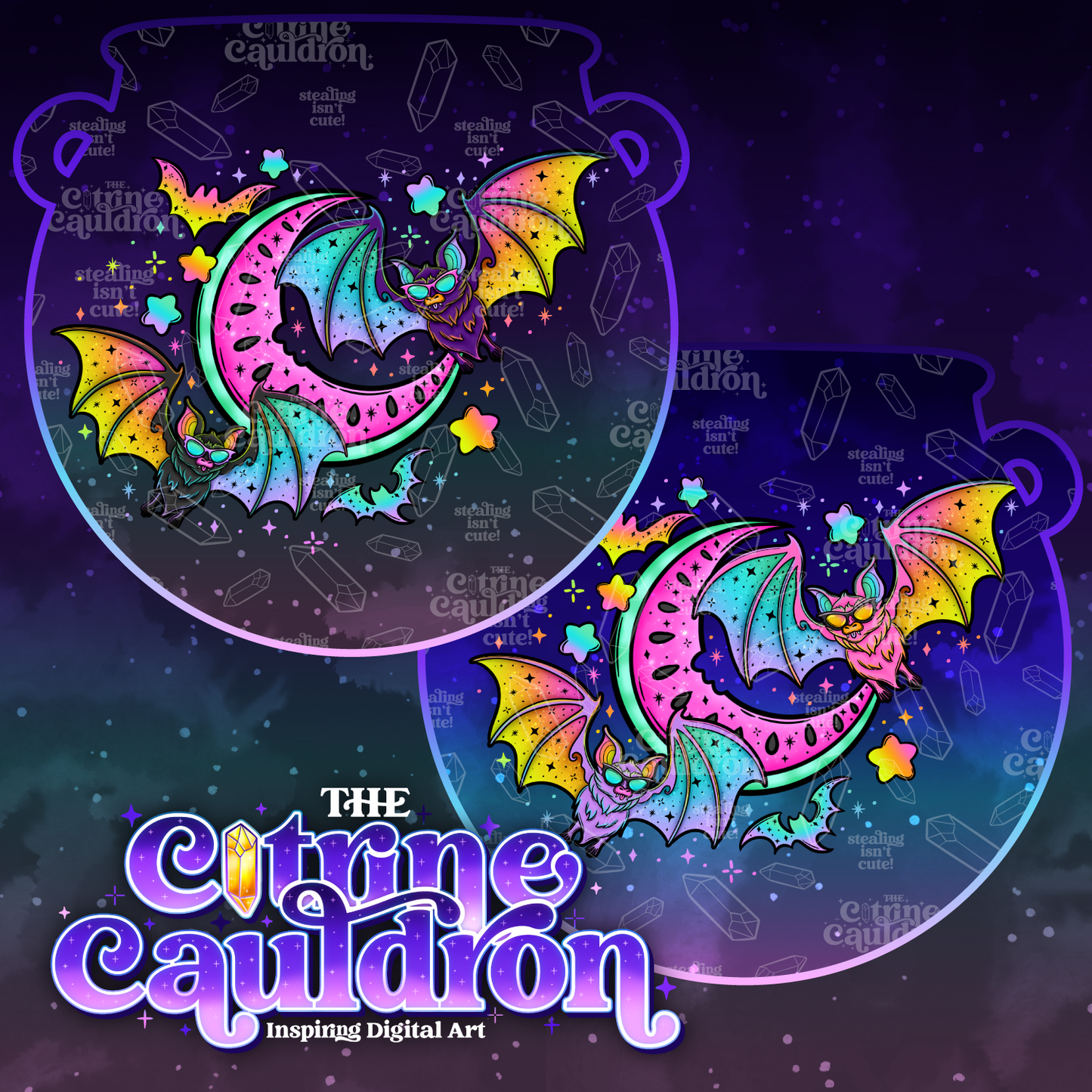 Batty For Summer - Sublimation PNG