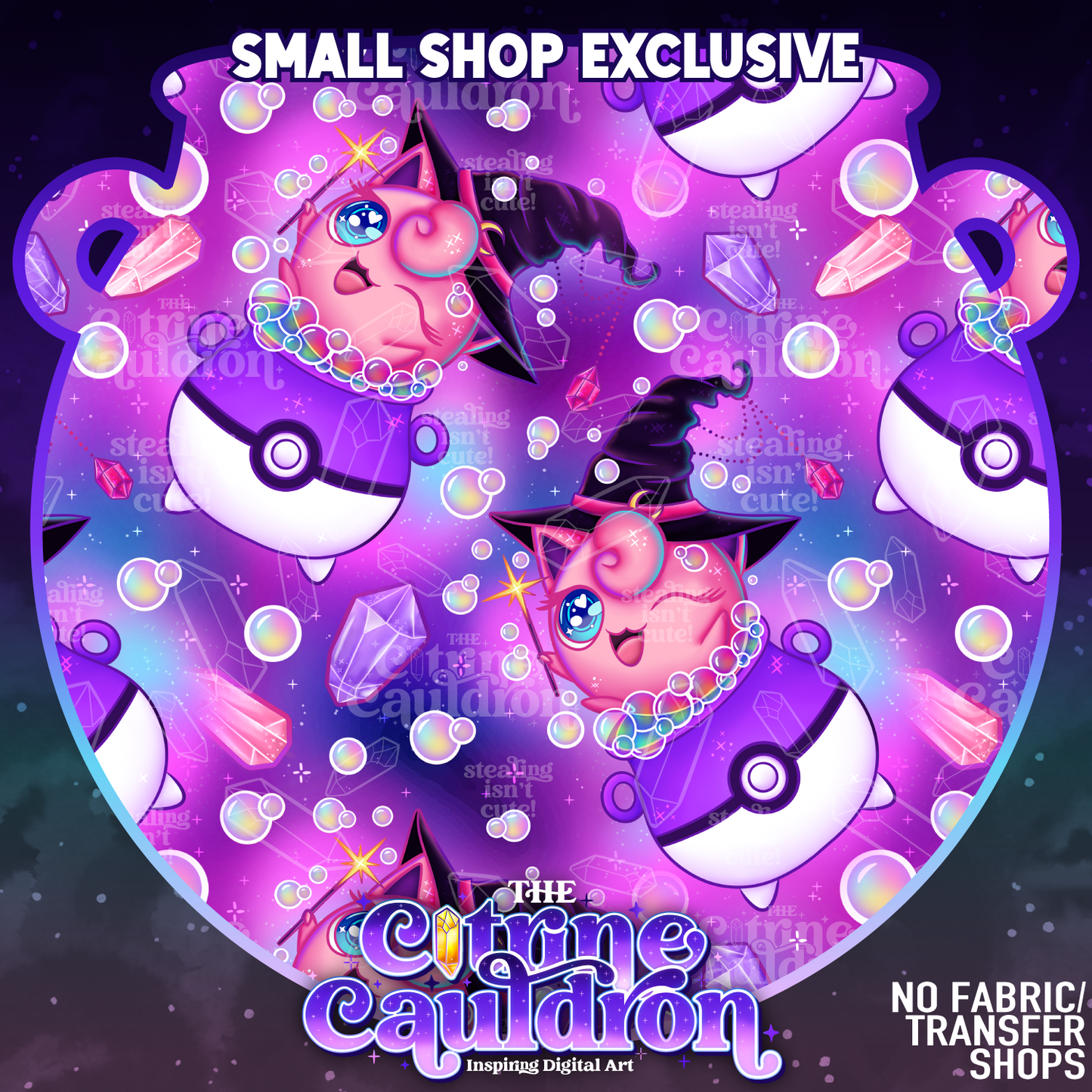 Witchpuff - Seamless - SMALL SHOP