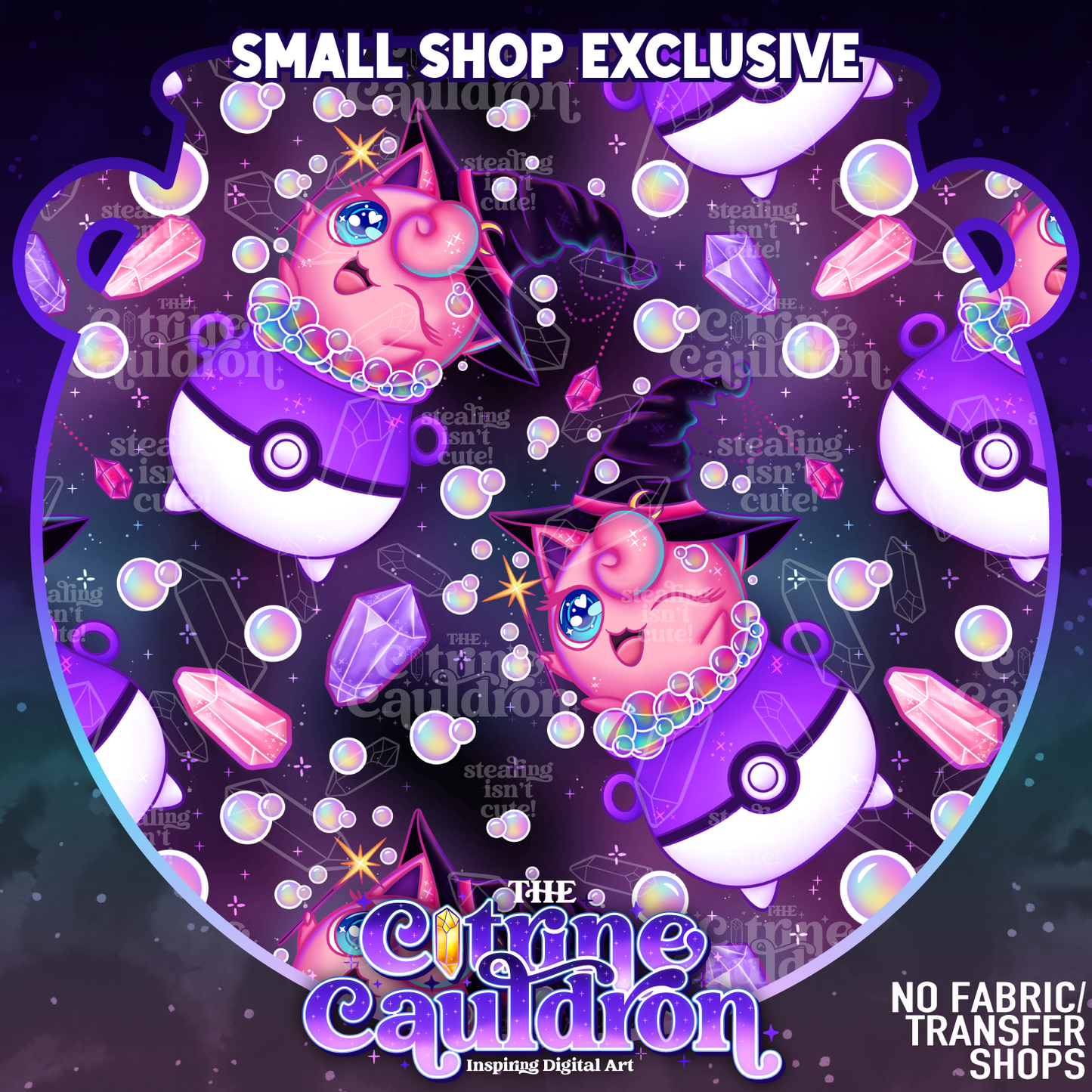Witchpuff - Seamless - SMALL SHOP