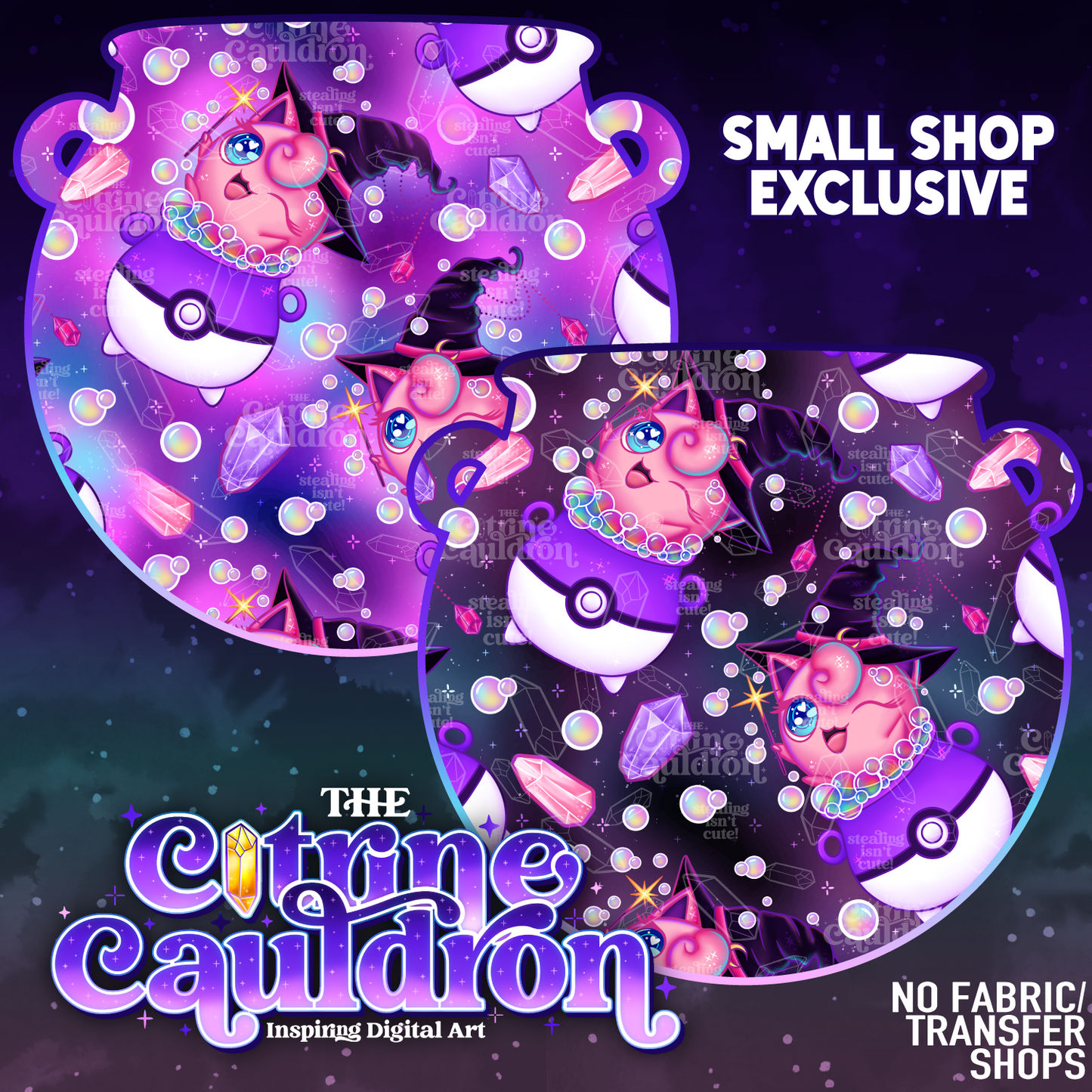 Witchpuff - Seamless - SMALL SHOP
