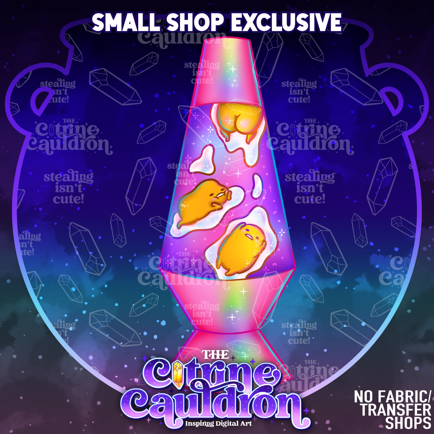 Eggy Lamp - Sublimation PNG - SMALL SHOP