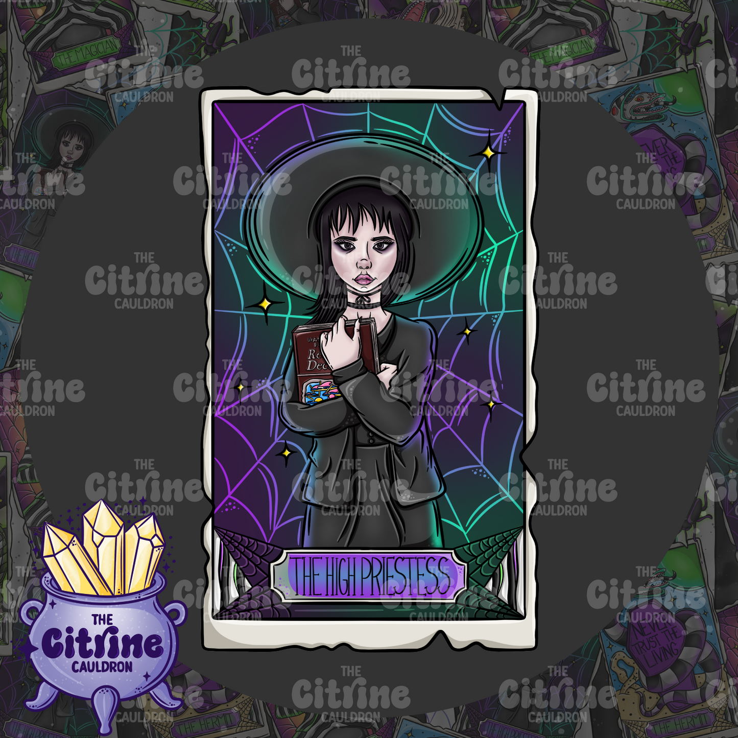 Beetle Tarot - Sublimation PNG