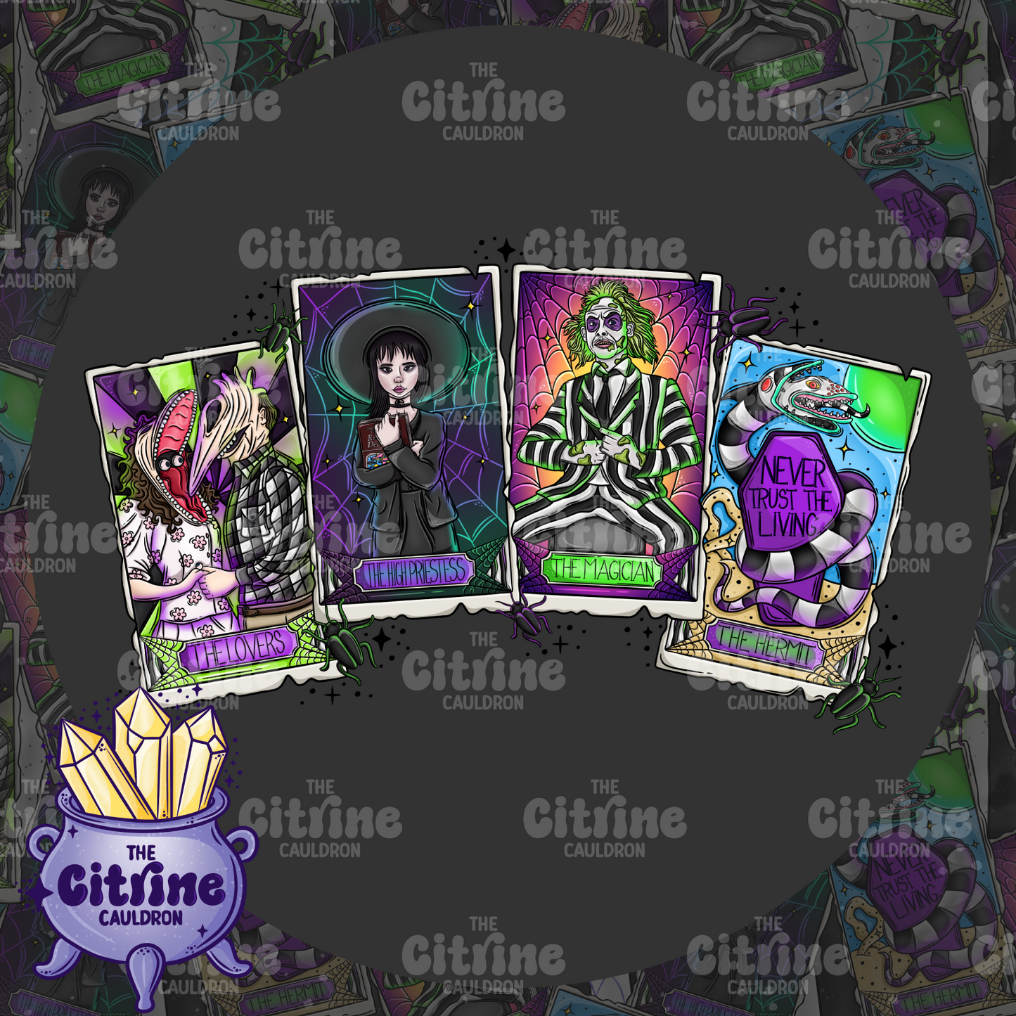 Beetle Tarot - Sublimation PNG