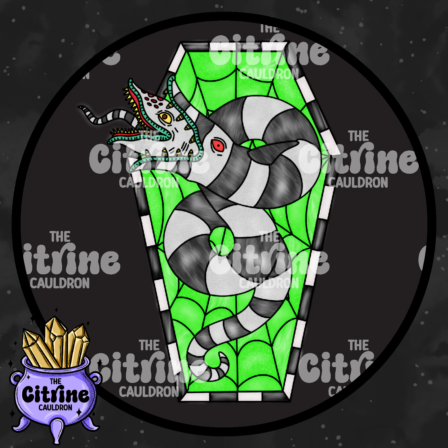 Beetle Glass - Sublimation PNG