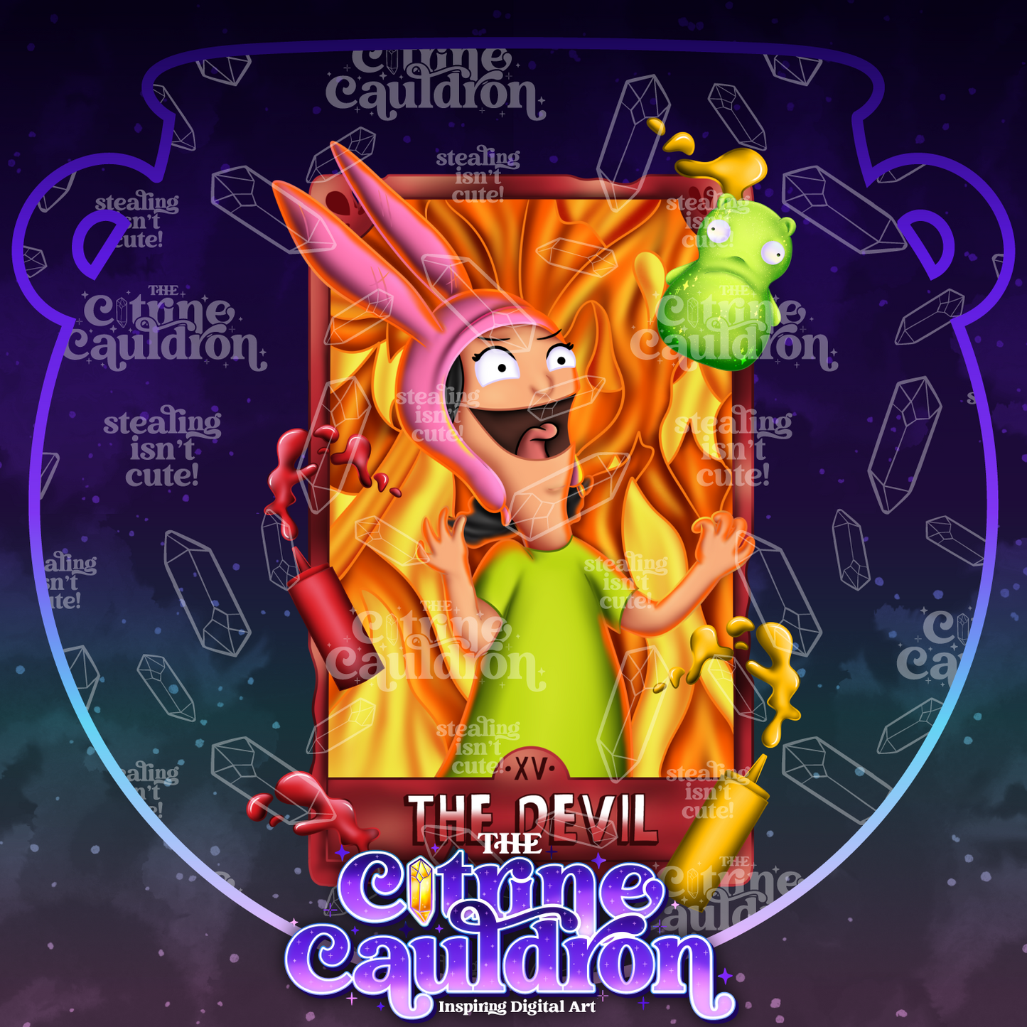 Bob's Tarot - Sublimation PNG