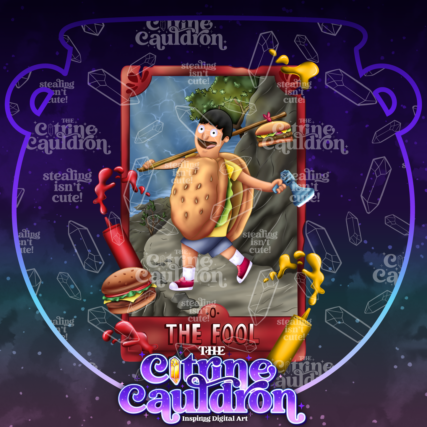 Bob's Tarot - Sublimation PNG