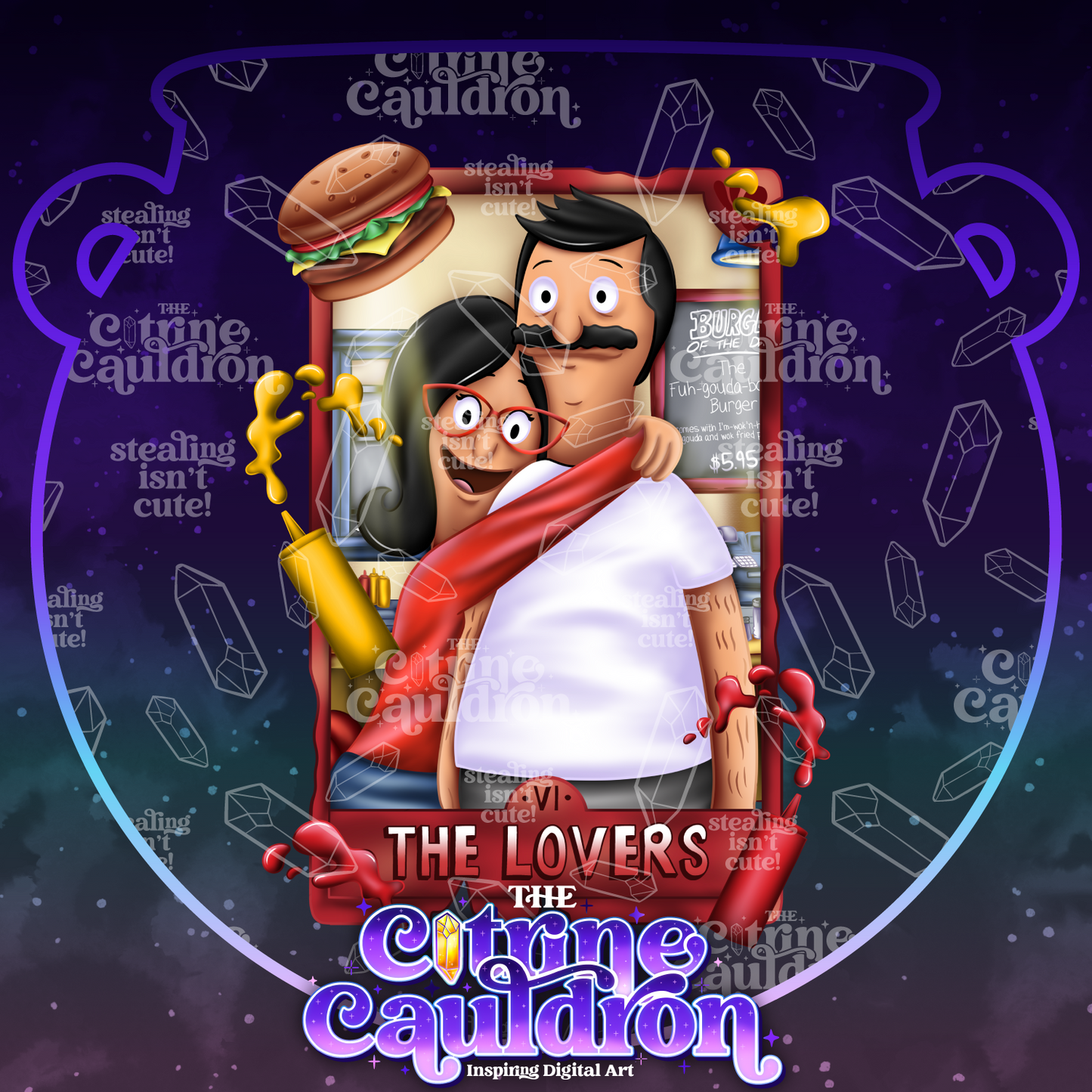 Bob's Tarot - Sublimation PNG