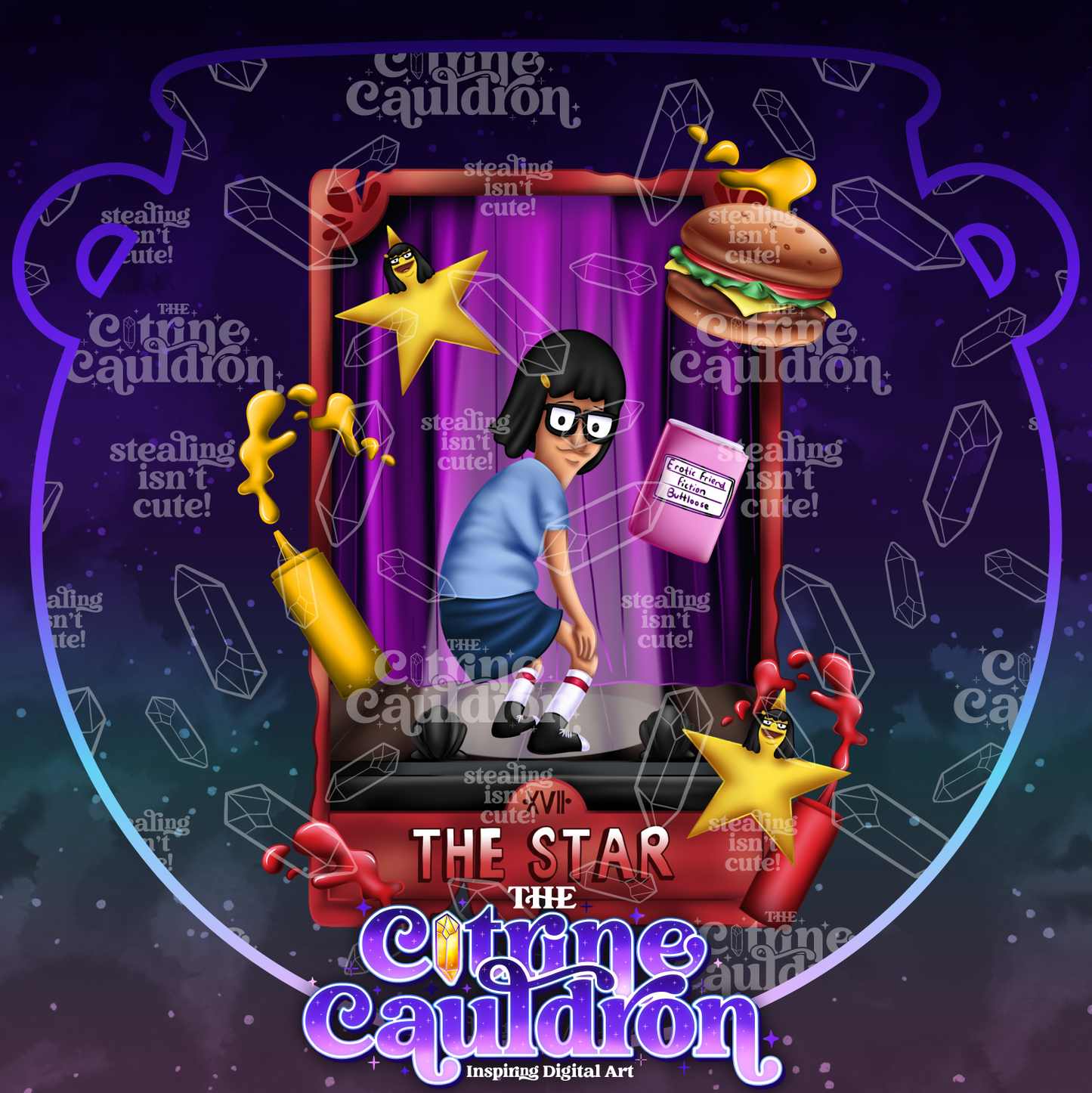 Bob's Tarot - Sublimation PNG