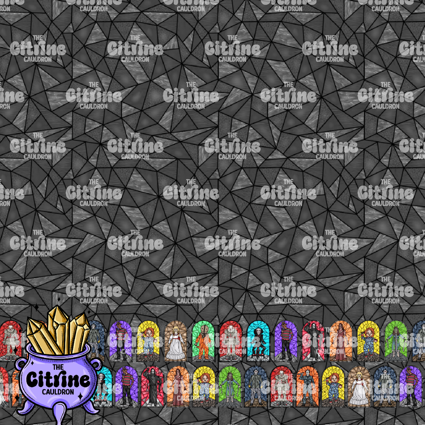 Horror Glass - Border Print