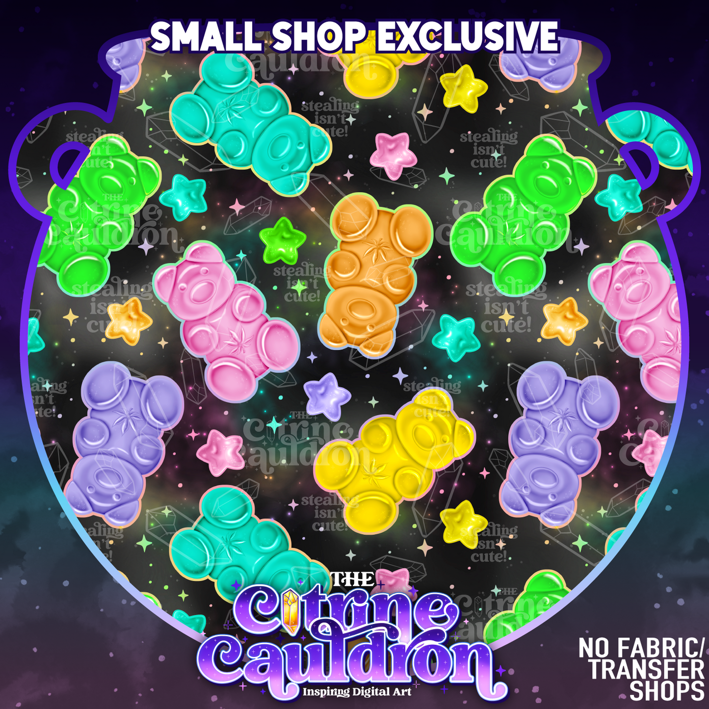CannaBears - Seamless - SMALL SHOP