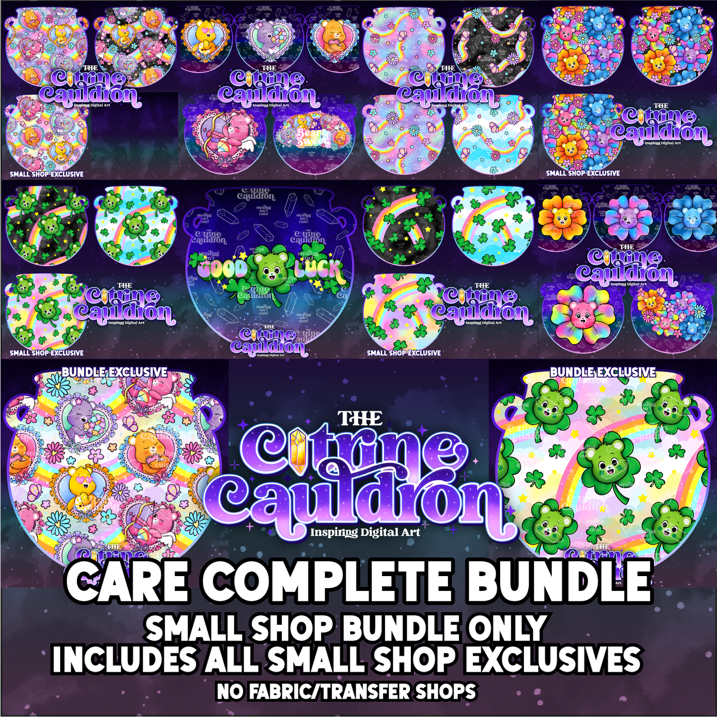 Care Collection - Seamless & PNG Bundle SMALL SHOP