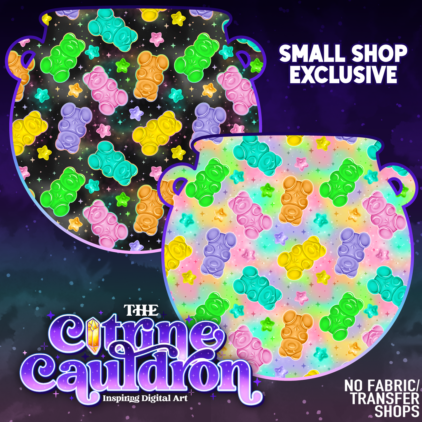CannaBears - Seamless - SMALL SHOP
