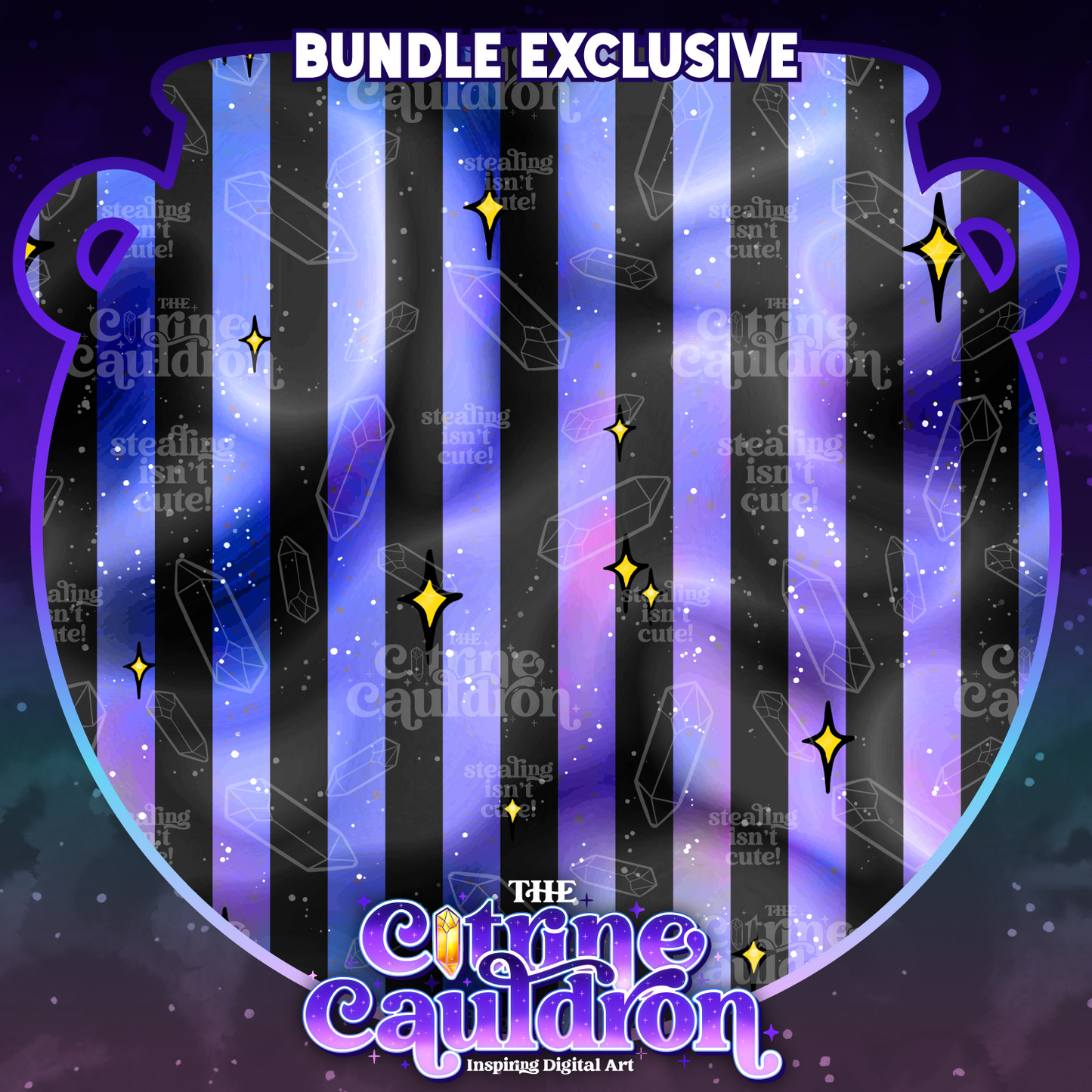 Cryptid Gallery Collection - Seamless & PNG Bundle SMALL SHOP