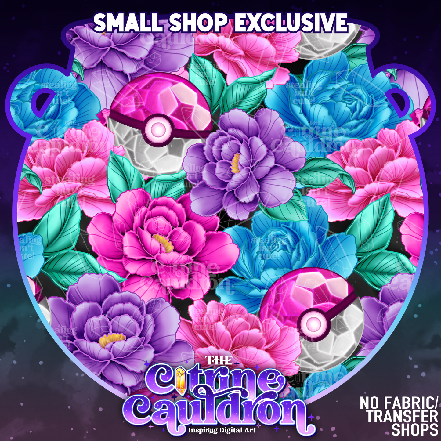 Crystal Ball - Seamless - SMALL SHOP