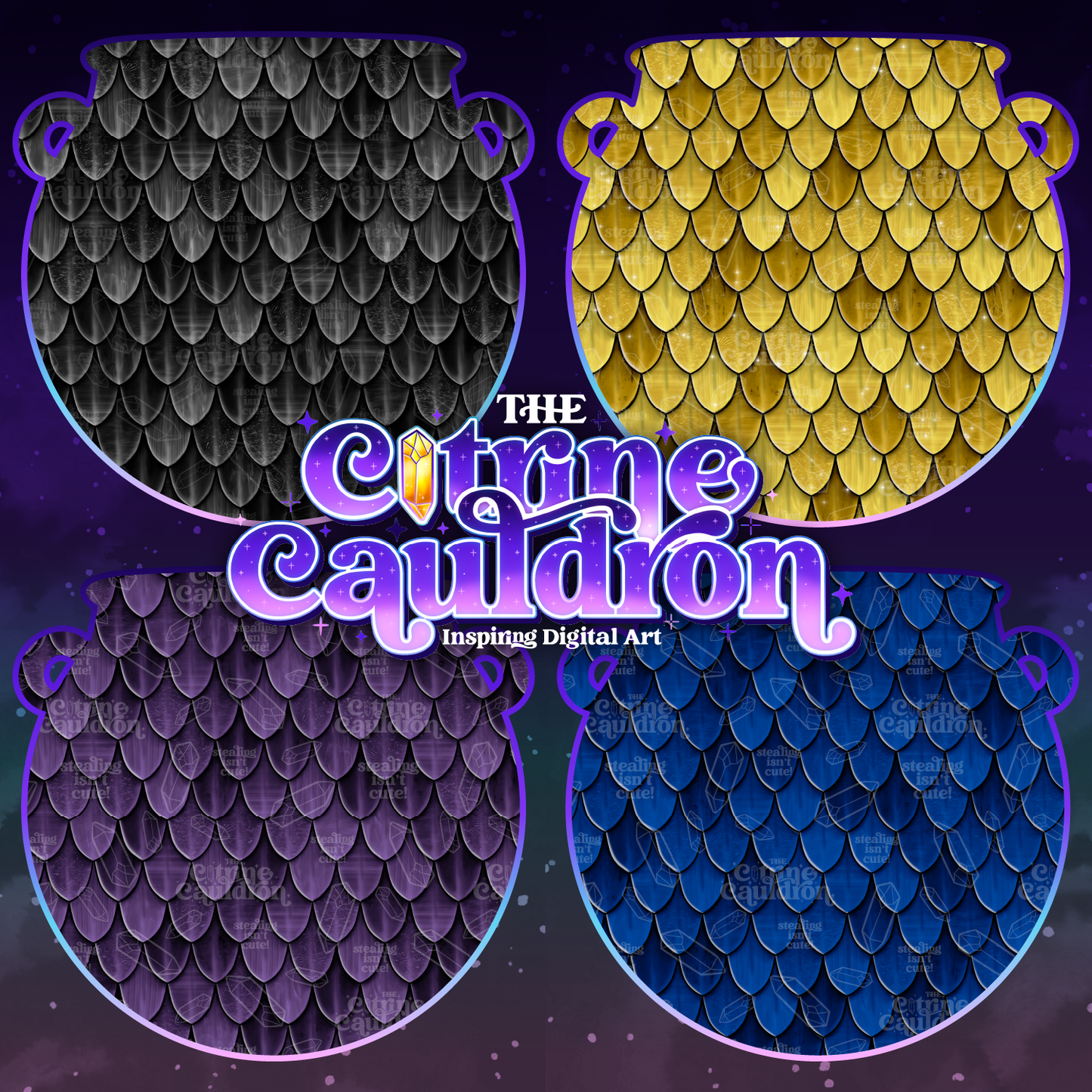 Dragon Glass Scales - Coordinate