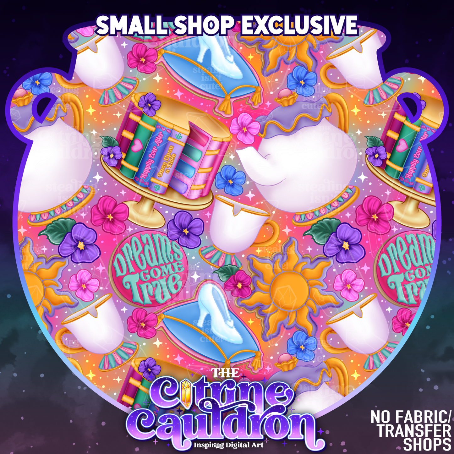 Fairytale Tea Party - Seamless