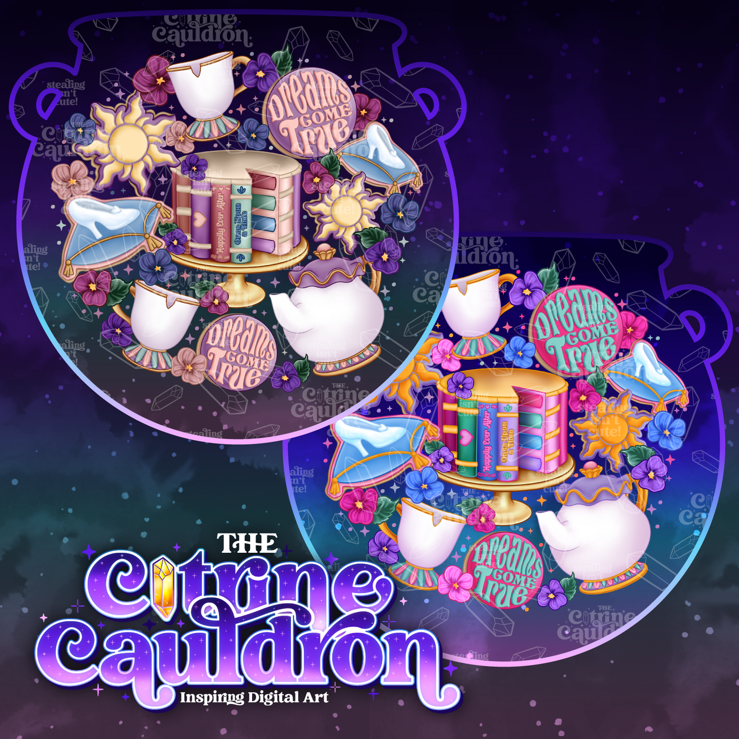 Fairytale Tea Party - Sublimation PNG