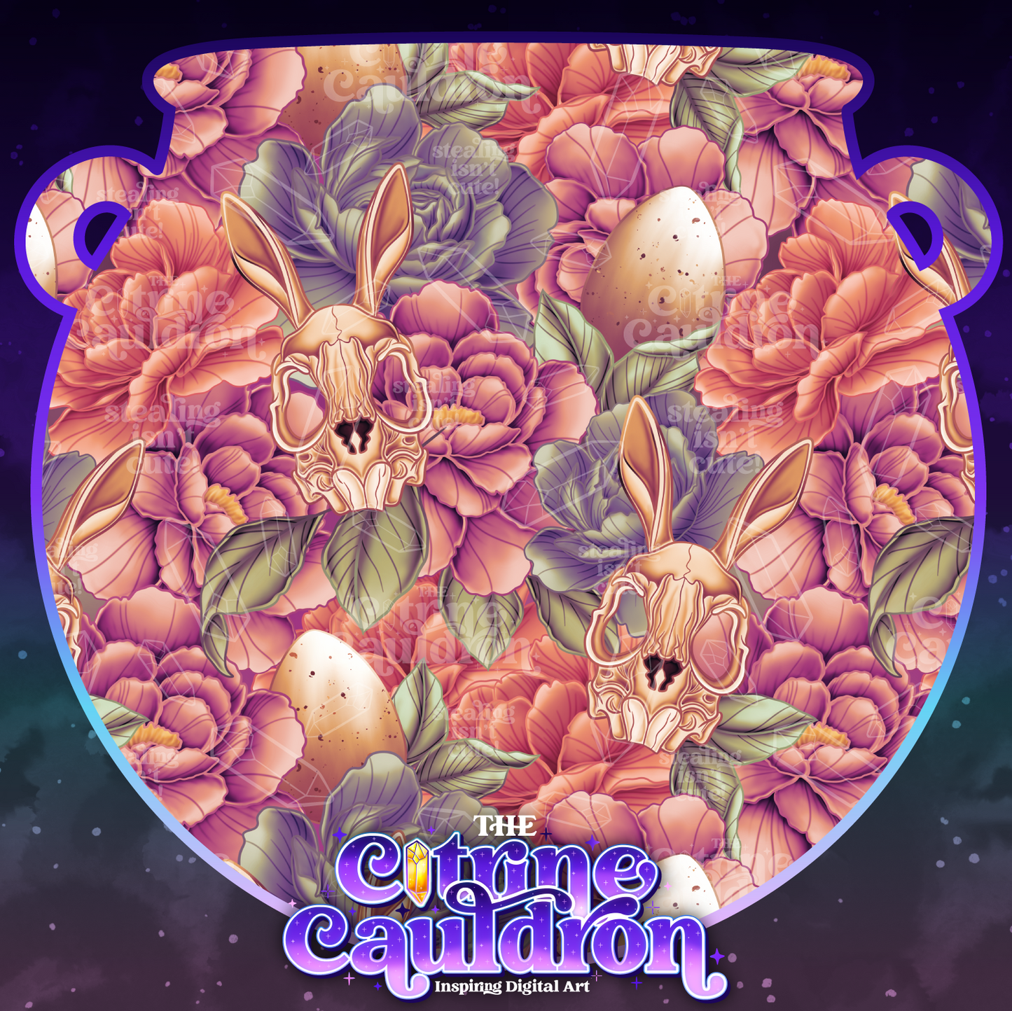Flora Obscura - Seamless
