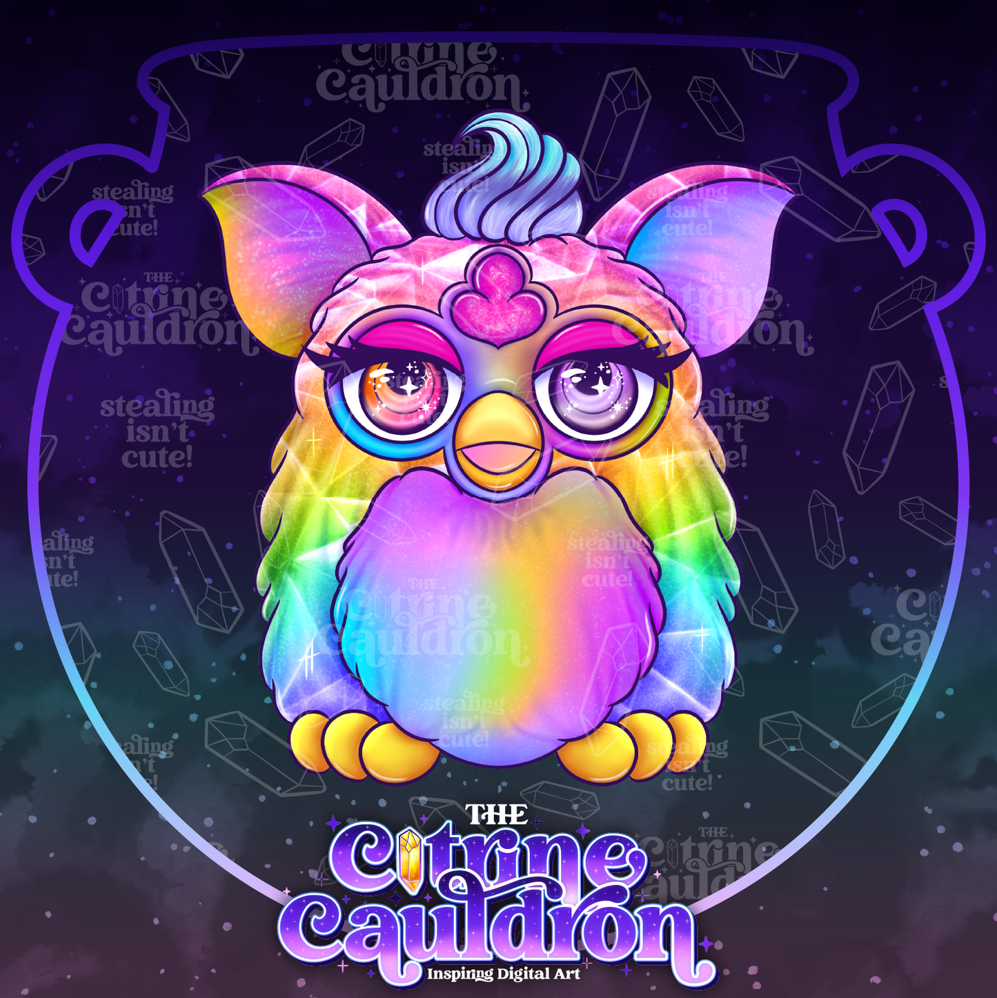 Crystal Furb - Sublimation PNG