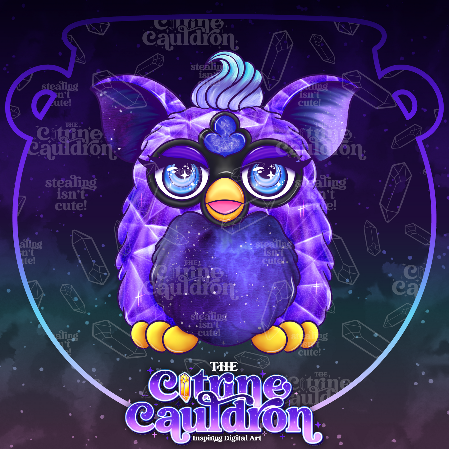 Crystal Furb - Sublimation PNG