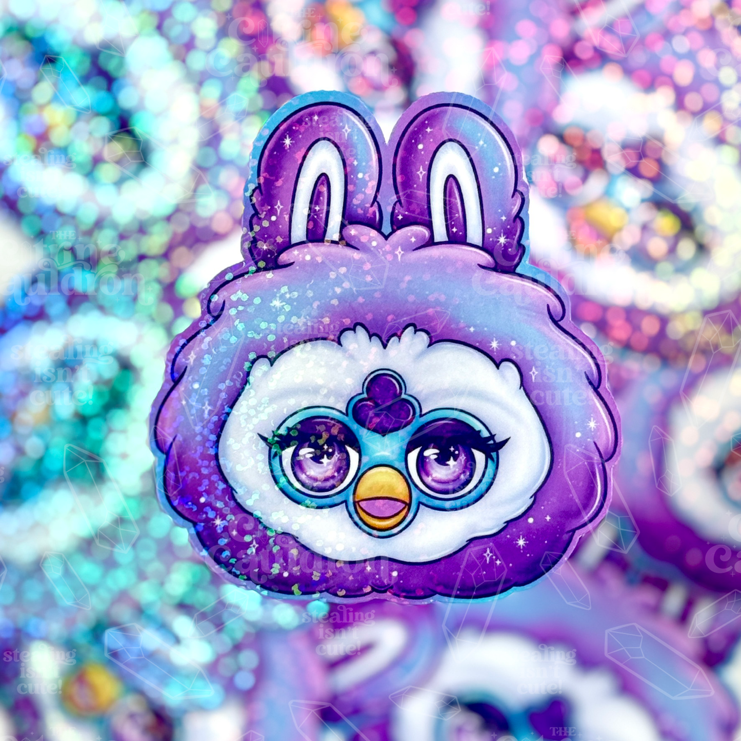 Furbubu Head - Sticker