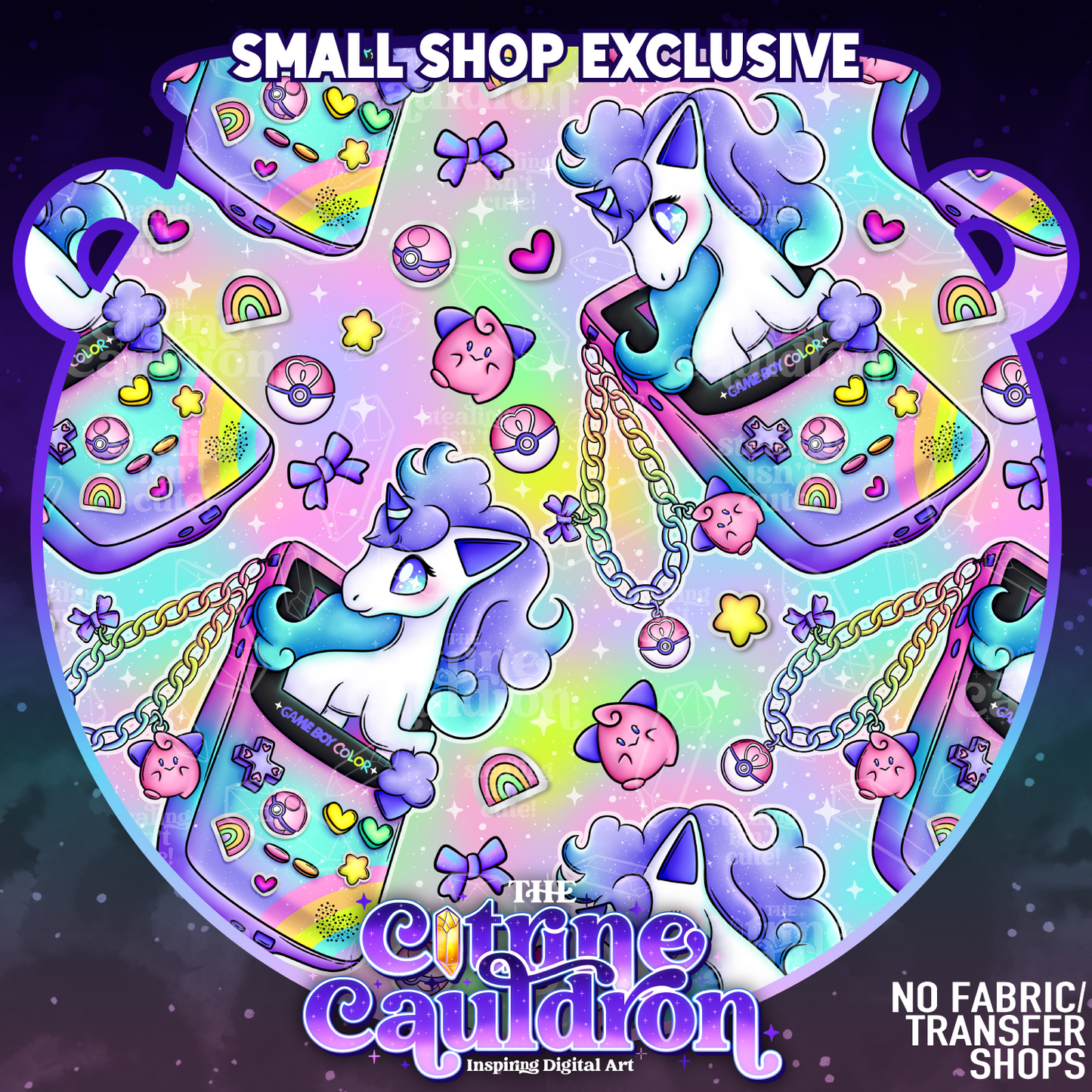 Game Pony - Seamless - SMALL SHOP