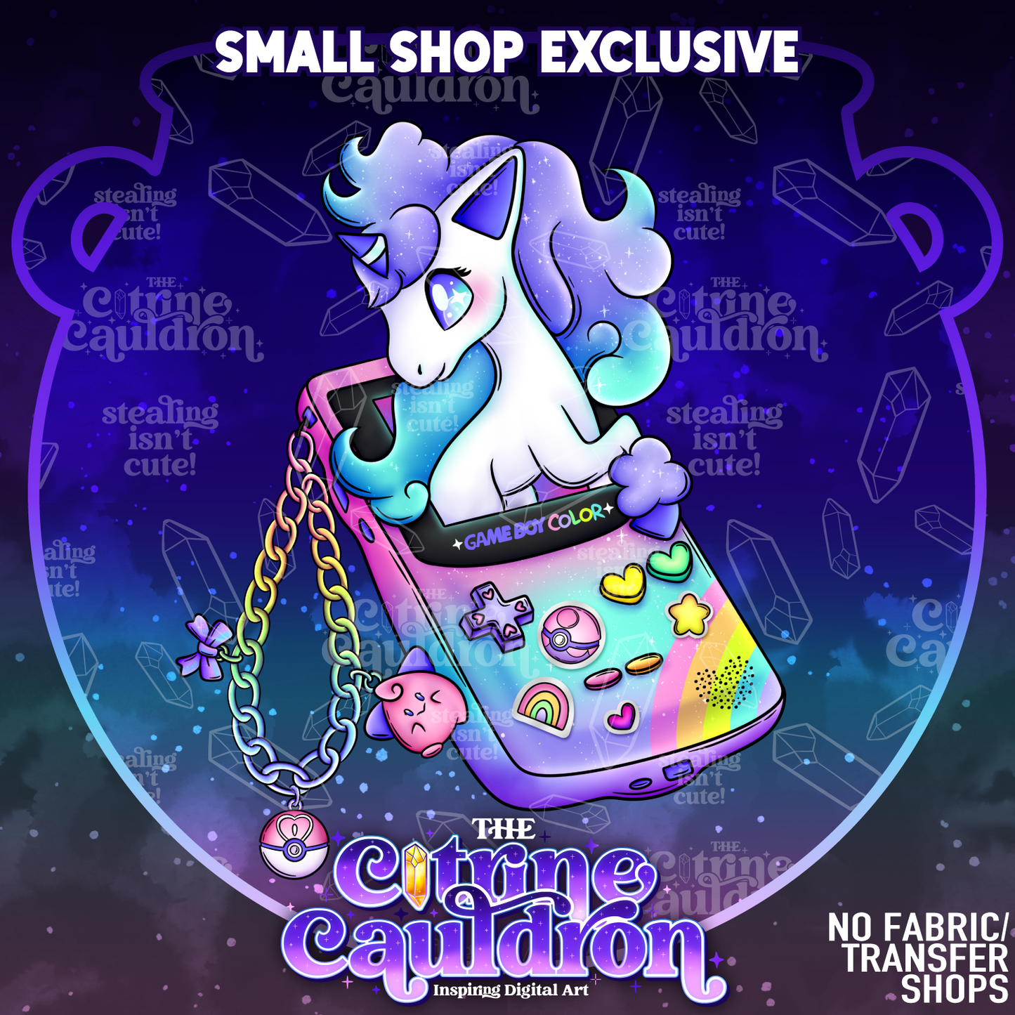 Poke Cuties Collection - Seamless & PNG Bundle - SMALL SHOP
