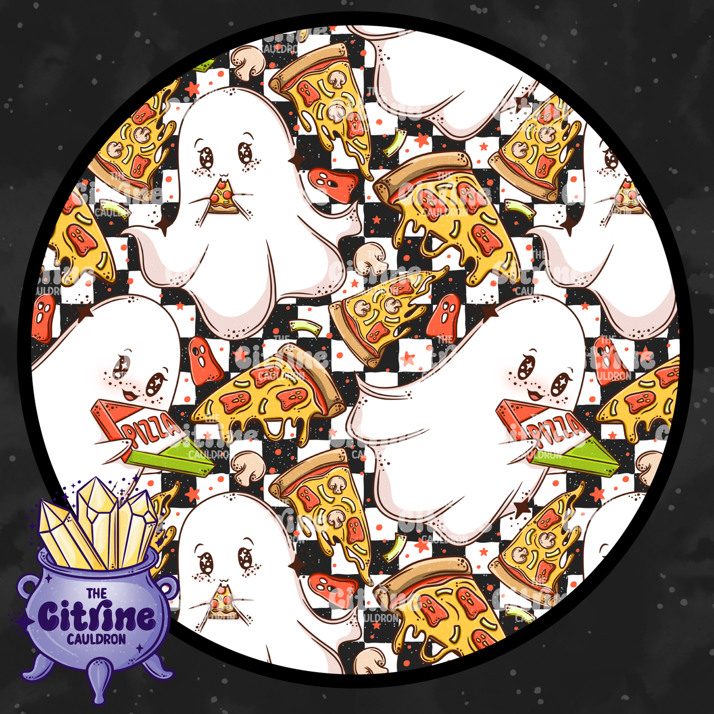 Ghostie Pizza Party - Seamless