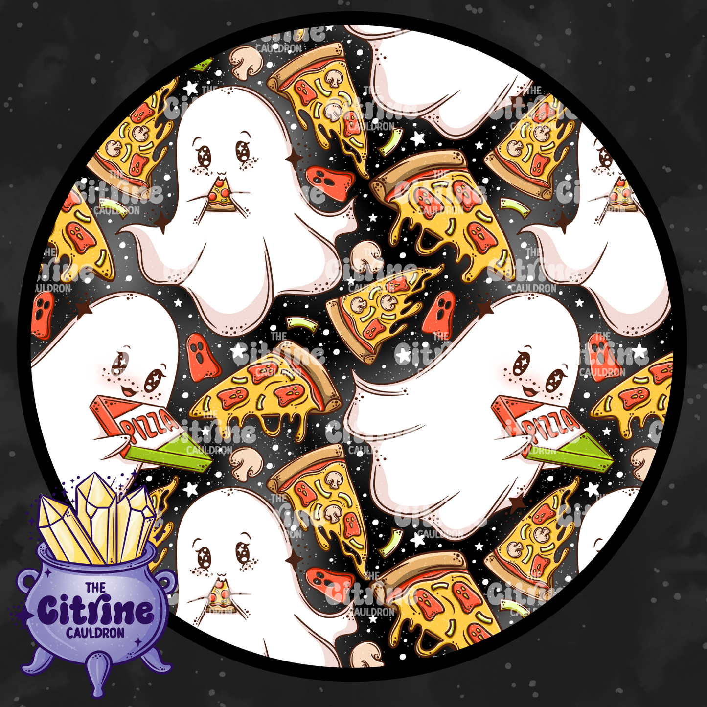 Ghostie Pizza Party - Seamless