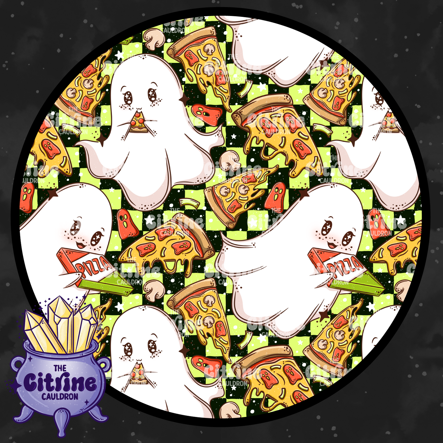 Ghostie Pizza Party - Seamless