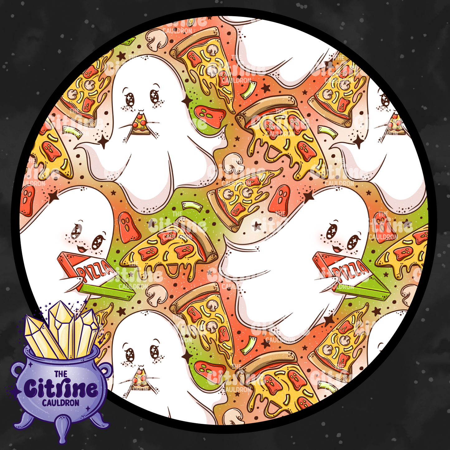 Ghostie Pizza Party - Seamless