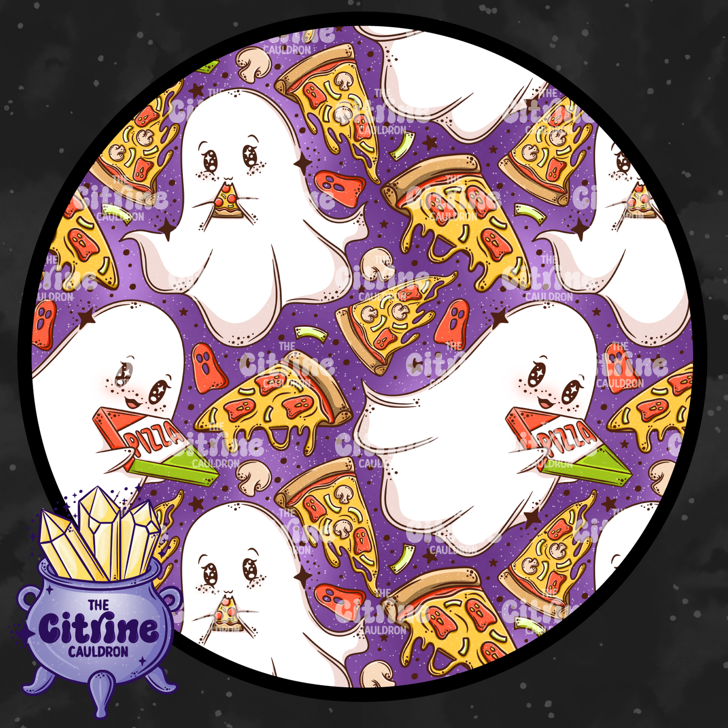 Ghostie Pizza Party - Seamless