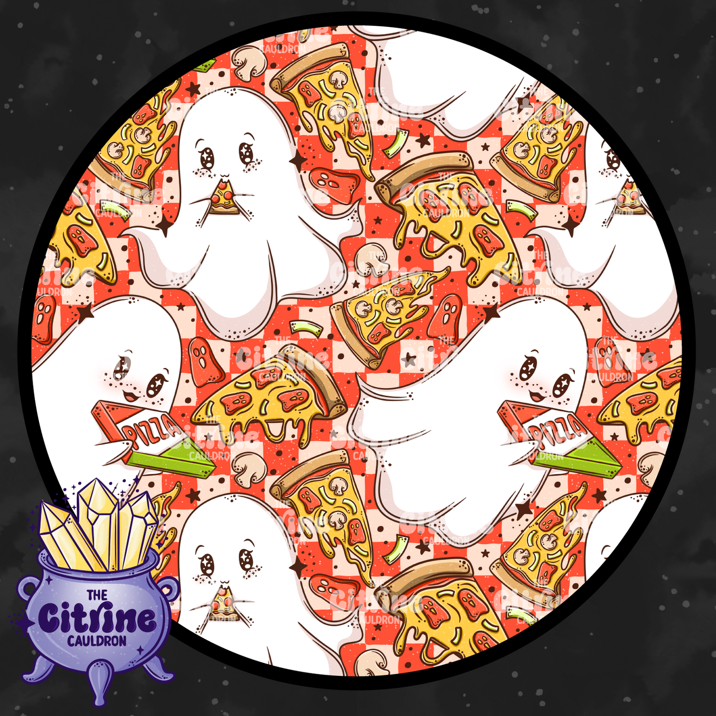 Ghostie Pizza Party - Seamless